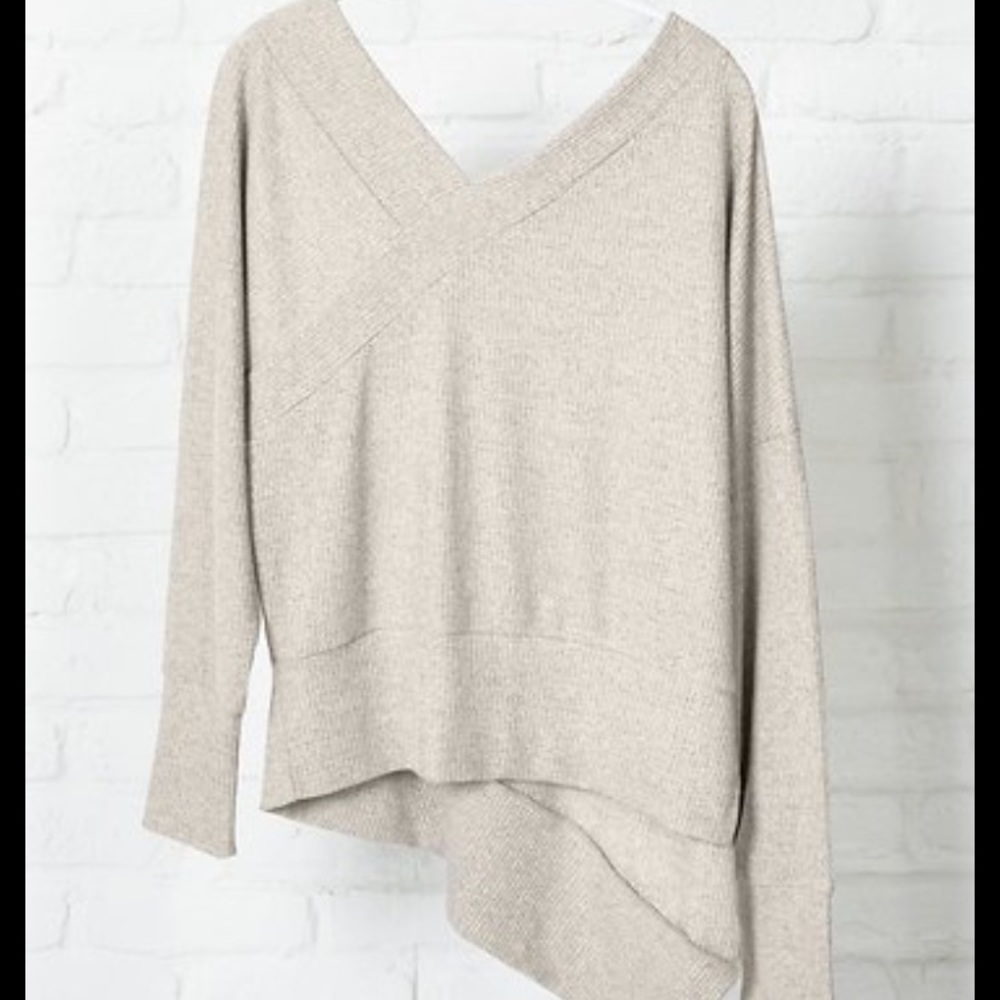 Stella & Dot Double V Sweater NWOT